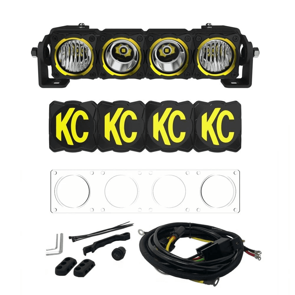 Светодиодная панель KC HiLiTES FLEX ERA LED Light Bar - 10" - Master Kit image